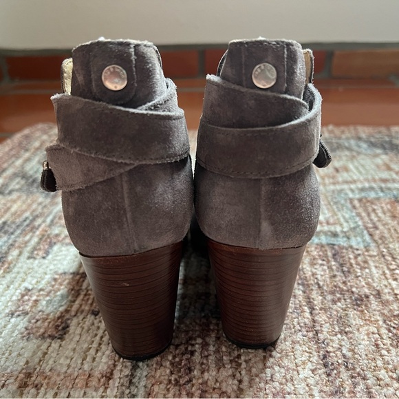 rag & bone Suede Moto Booties - Picture 5 of 6